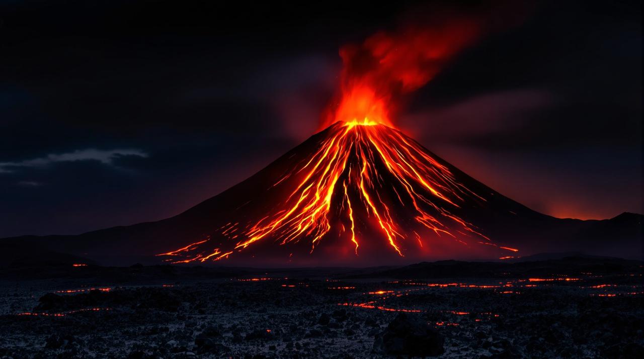 天堂视频4K：火山喷发纪实